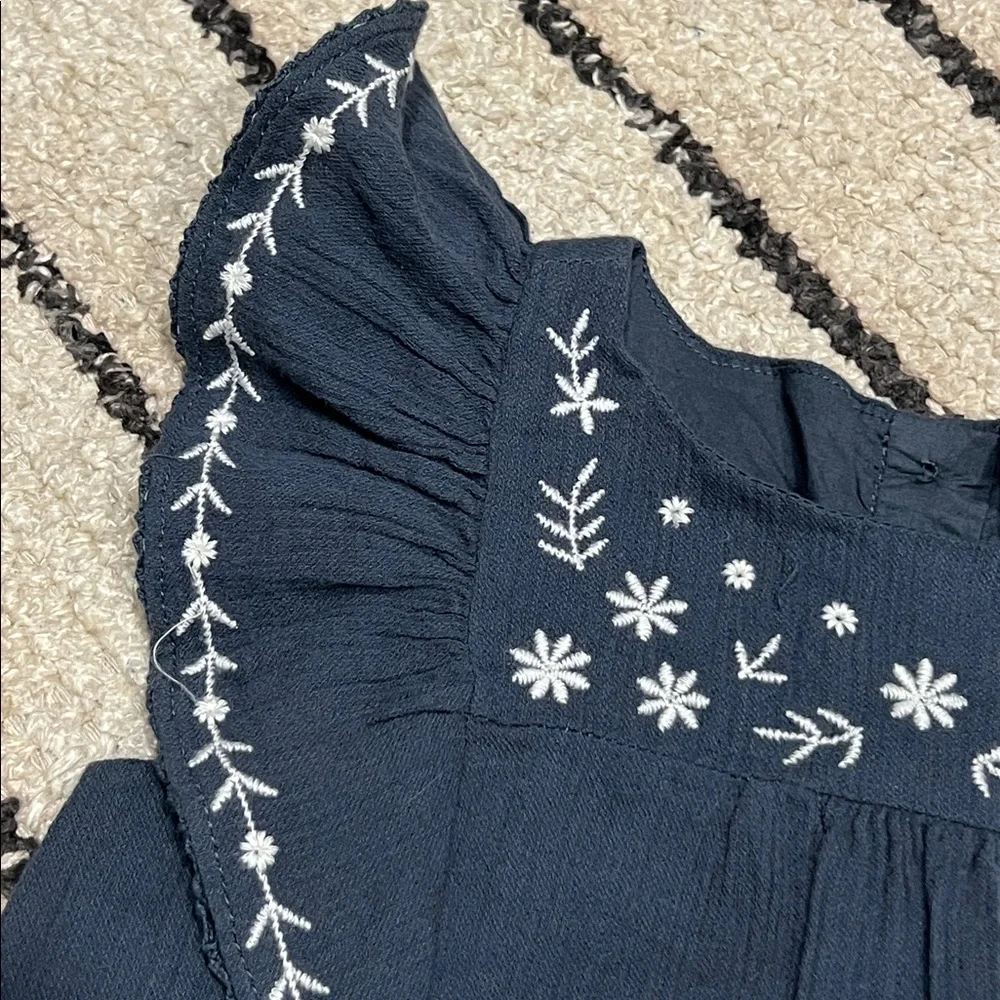 Baby Gap Floral Embroidered dress